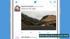 Twitter’ da Direkt Mesaj Butonu Ekrana Geldi