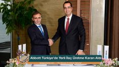 Abbott Türkiye’de Yerli İlaç Üretme Kararı Aldı