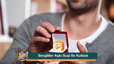 Sevgililer Aşkı Suşi İle Kutladı