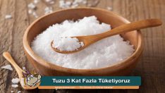 Tuzu 3 Kat Fazla Tüketiyoruz