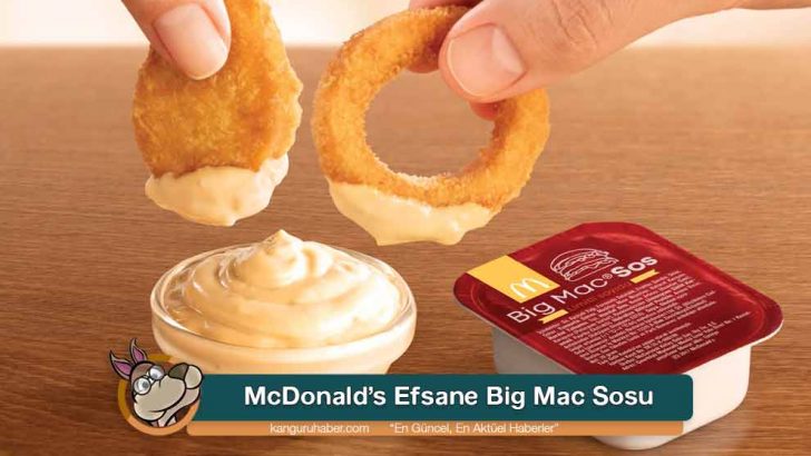 McDonald’s Efsane Big Mac Sosu Satışta!